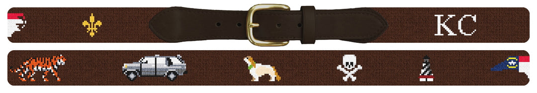 Custom Needlepoint Belt