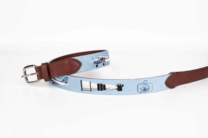 Brewster Custom Needlepoint Belt