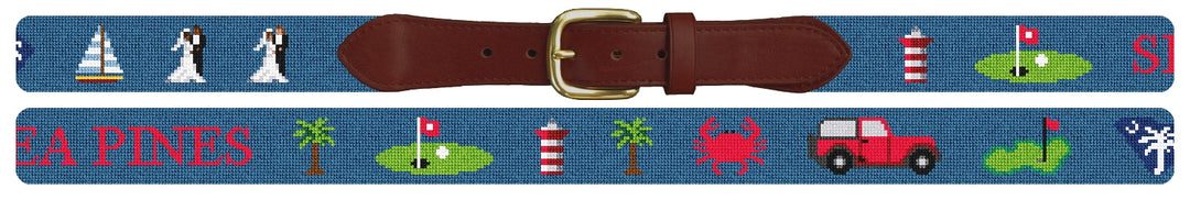 Custom Needlepoint Belt