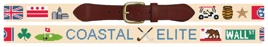 Custom Needlepoint Belt