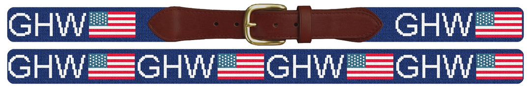 Custom Needlepoint Belt