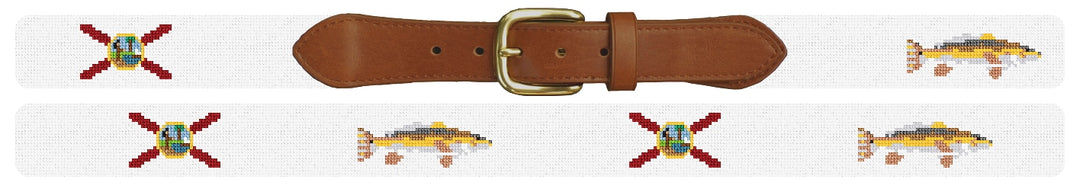 Custom Needlepoint Belt