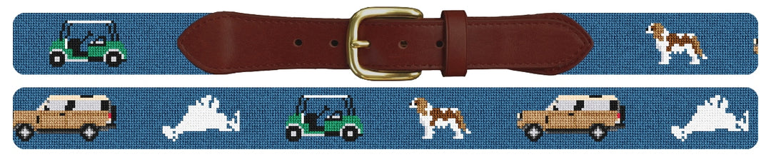 Custom Needlepoint Belt