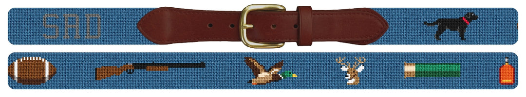 Custom Needlepoint Belt
