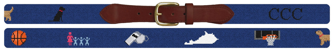 Custom Needlepoint Belt