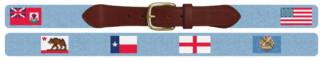Custom Needlepoint Belt