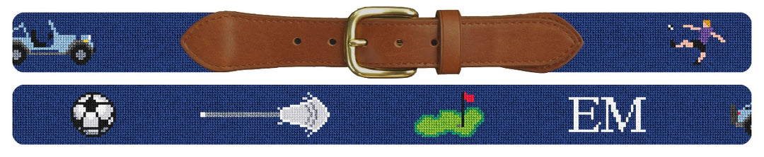 Custom Needlepoint Belt