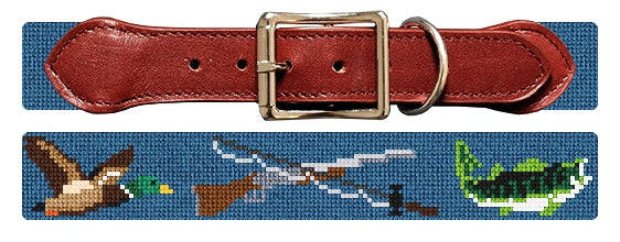 Custom Needlepoint Dog Collar