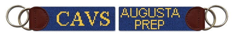 Custom Needlepoint Key Fob