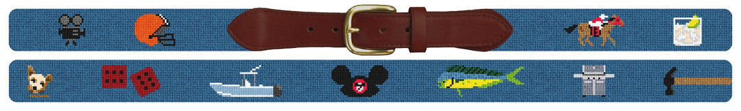 Custom Needlepoint Belt