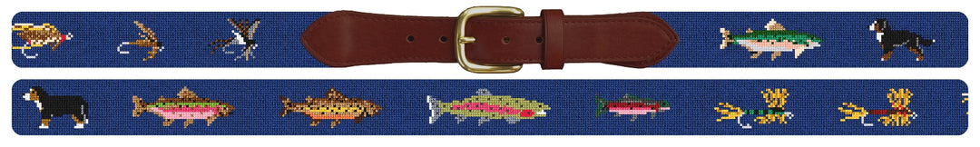 Custom Needlepoint Belt