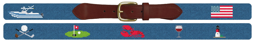 Custom Needlepoint Belt