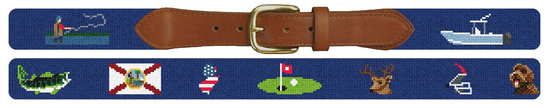 Custom Needlepoint Belt