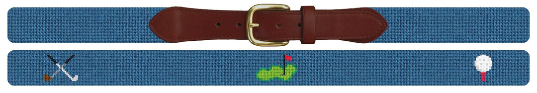 Custom Needlepoint Belt