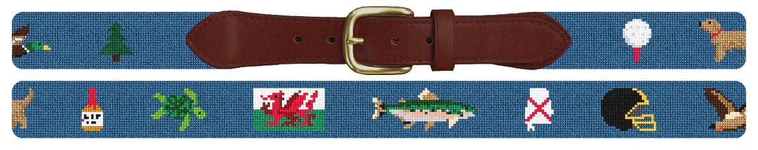 Custom Needlepoint Belt