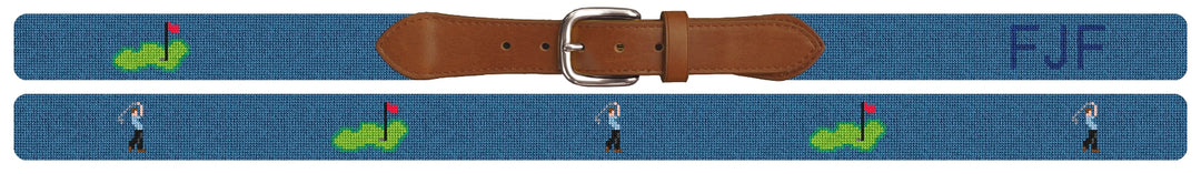 Custom Needlepoint Belt