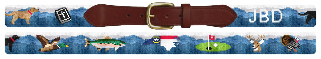 Custom Needlepoint Belt
