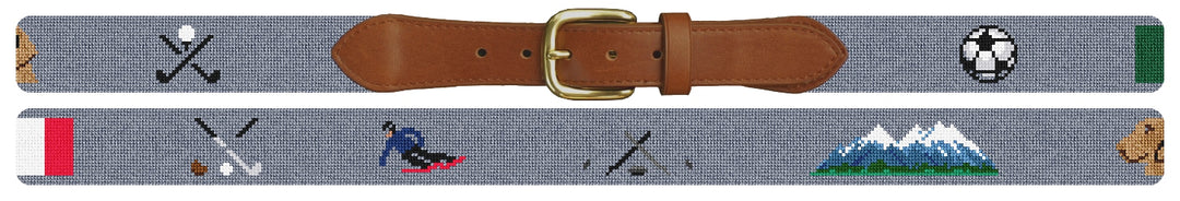 Custom Needlepoint Belt