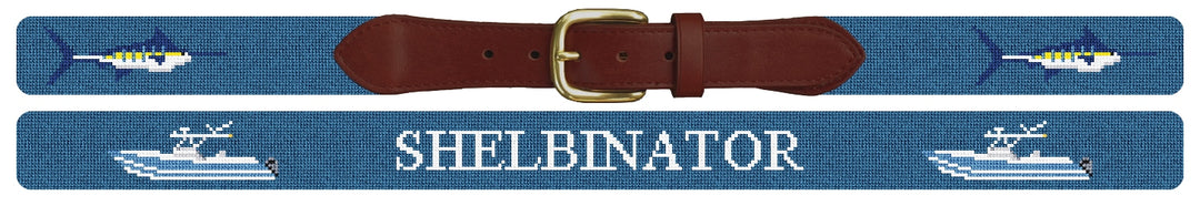 Custom Needlepoint Belt