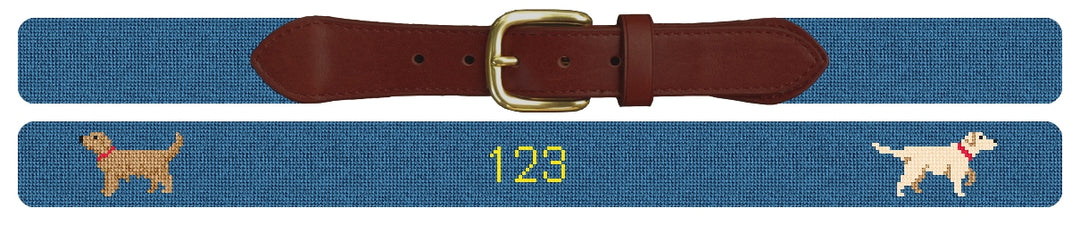 Custom Needlepoint Belt