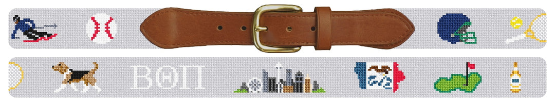 Custom Needlepoint Belt