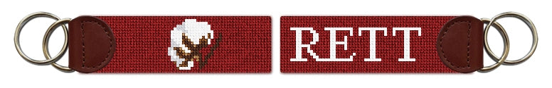 Custom Needlepoint Key Fob