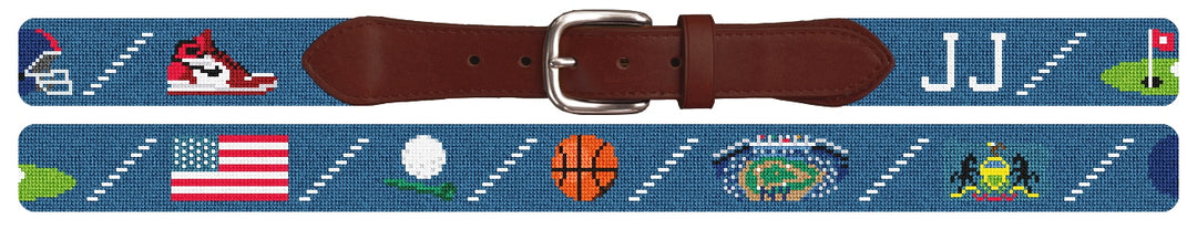 Custom Needlepoint Belt