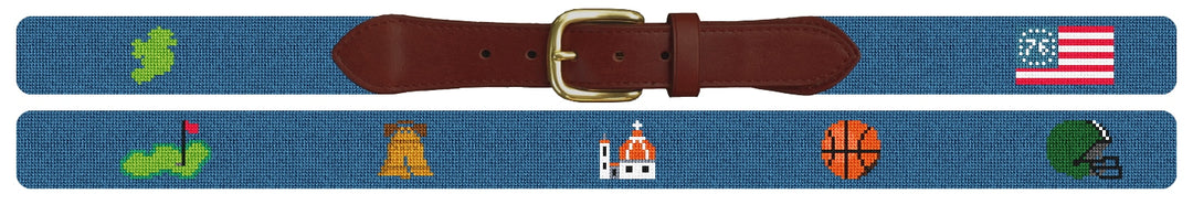Custom Needlepoint Belt