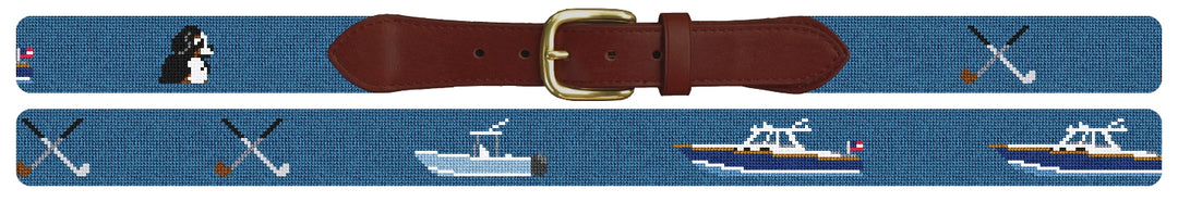 Custom Needlepoint Belt