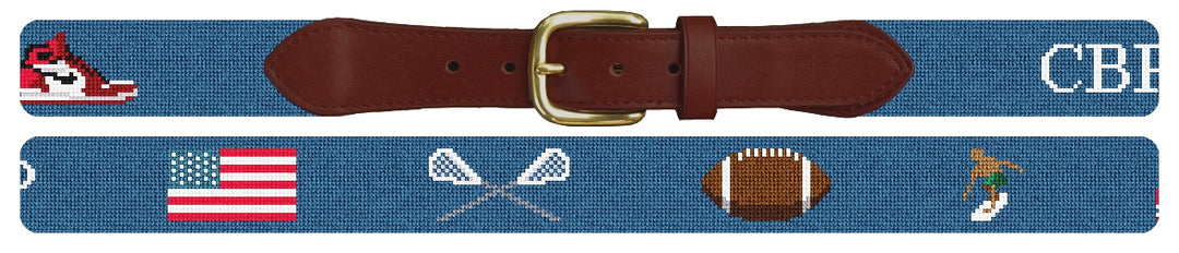Custom Needlepoint Belt