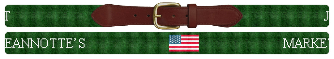 Custom Needlepoint Belt