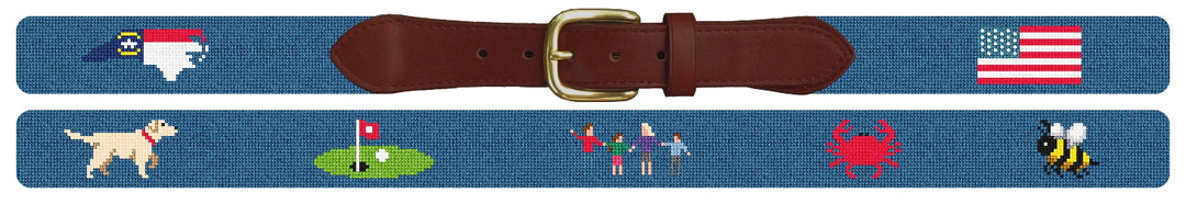 Custom Needlepoint Belt