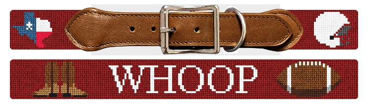Custom Needlepoint Dog Collar