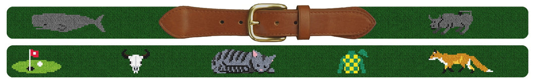 Custom Needlepoint Belt