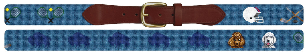 Custom Needlepoint Belt