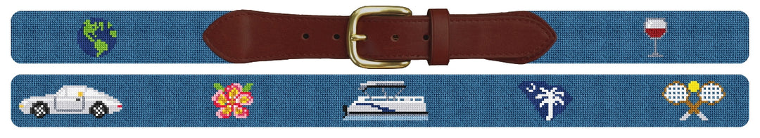 Custom Needlepoint Belt