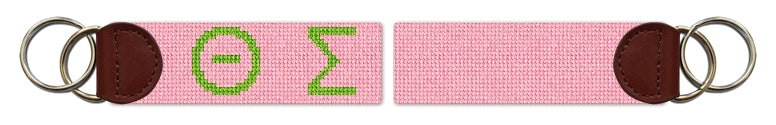 Custom Needlepoint Key Fob
