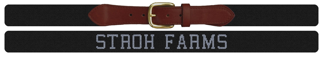 Custom Needlepoint Belt