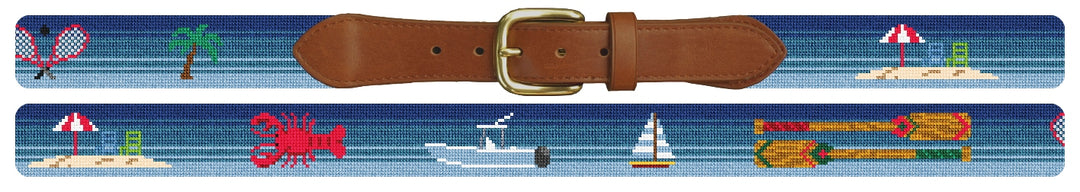 Custom Needlepoint Belt
