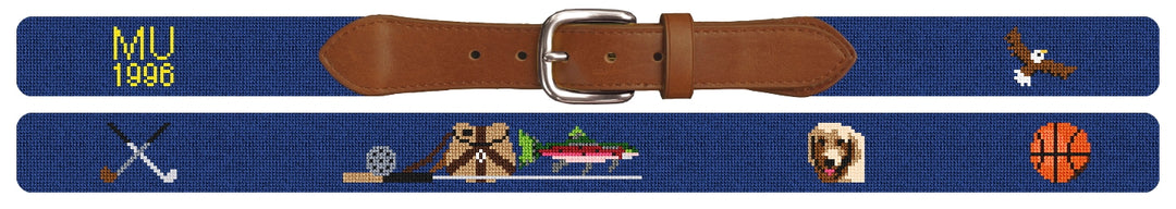 Custom Needlepoint Belt