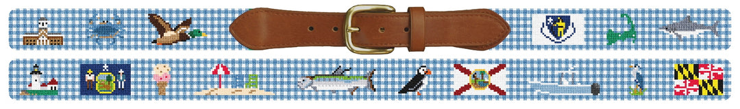 Custom Needlepoint Belt