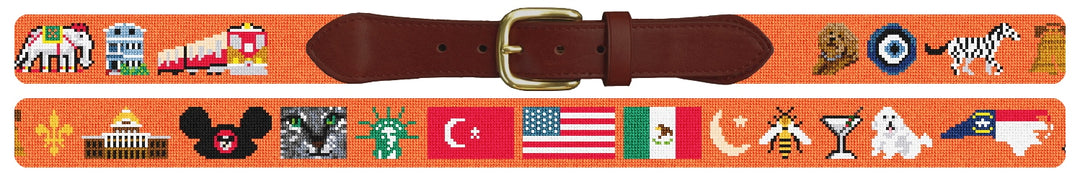 Custom Needlepoint Belt