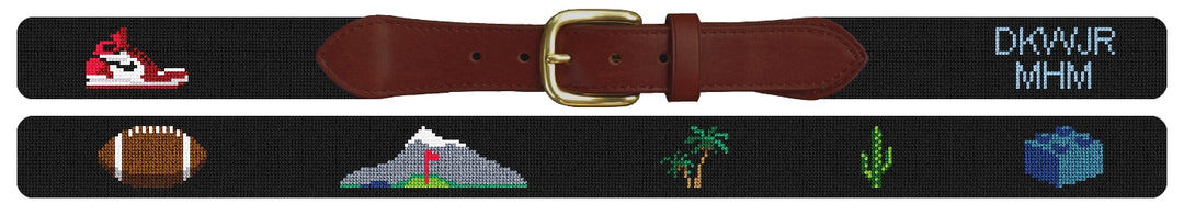 Custom Needlepoint Belt