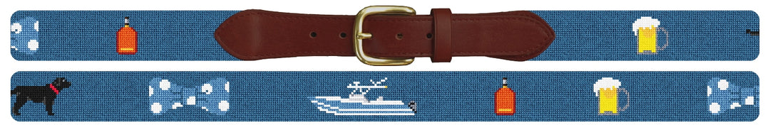 Custom Needlepoint Belt