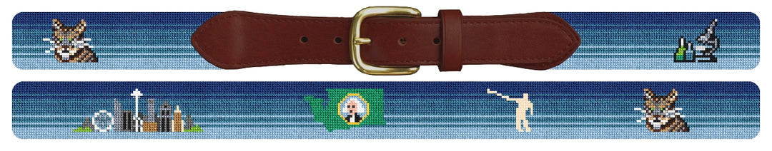 Custom Needlepoint Belt