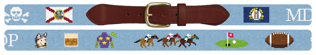 Custom Needlepoint Belt