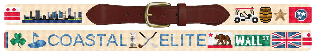 Custom Needlepoint Belt