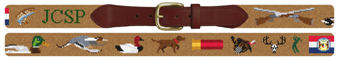 Custom Needlepoint Belt