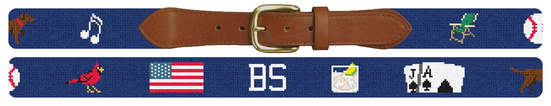 Custom Needlepoint Belt