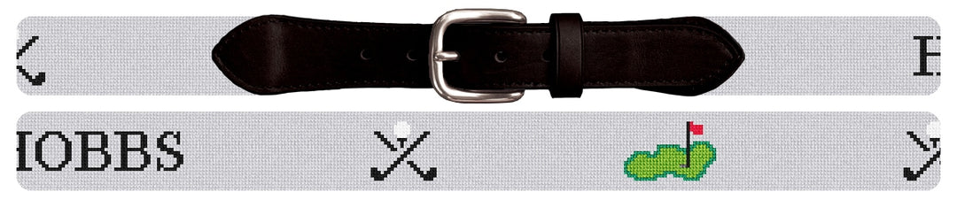 Custom Needlepoint Belt